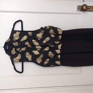 Gold & black jumpsuit